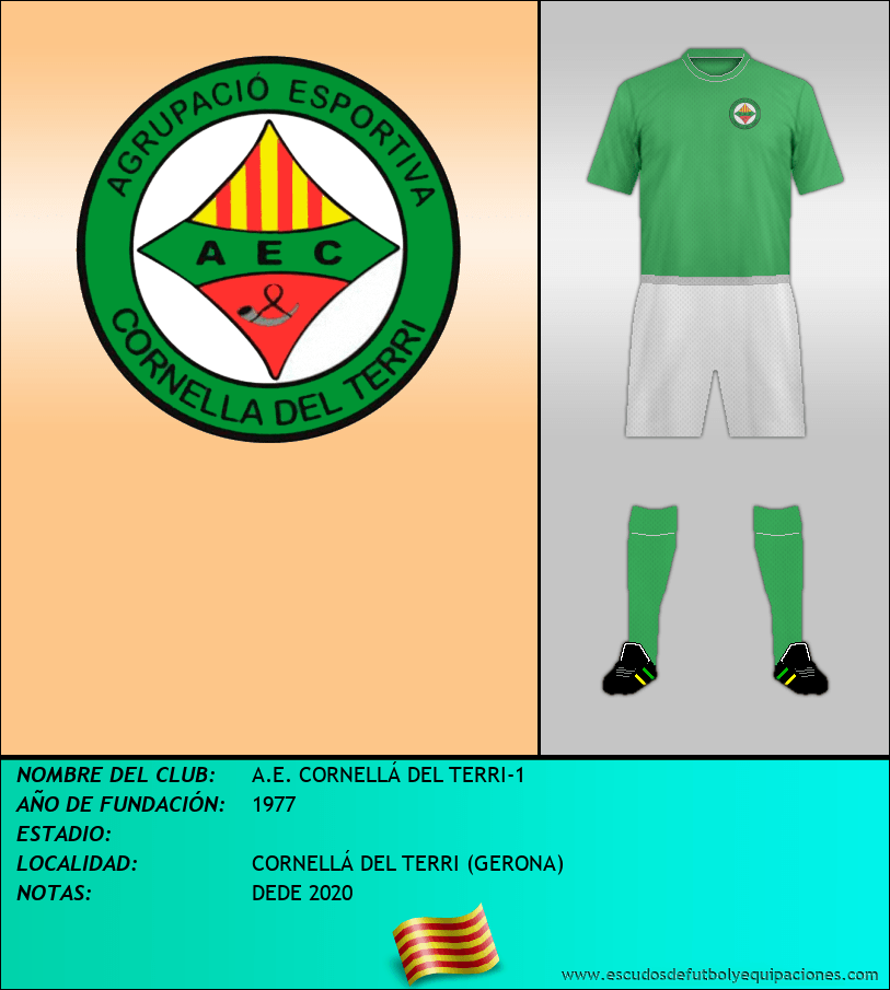 Escudo de A.E. CORNELLÁ DEL TERRI-1