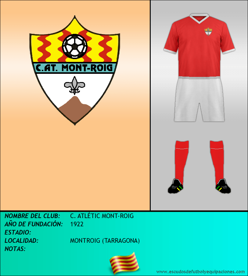 Escudo de C. ATLÉTIC MONT-ROIG