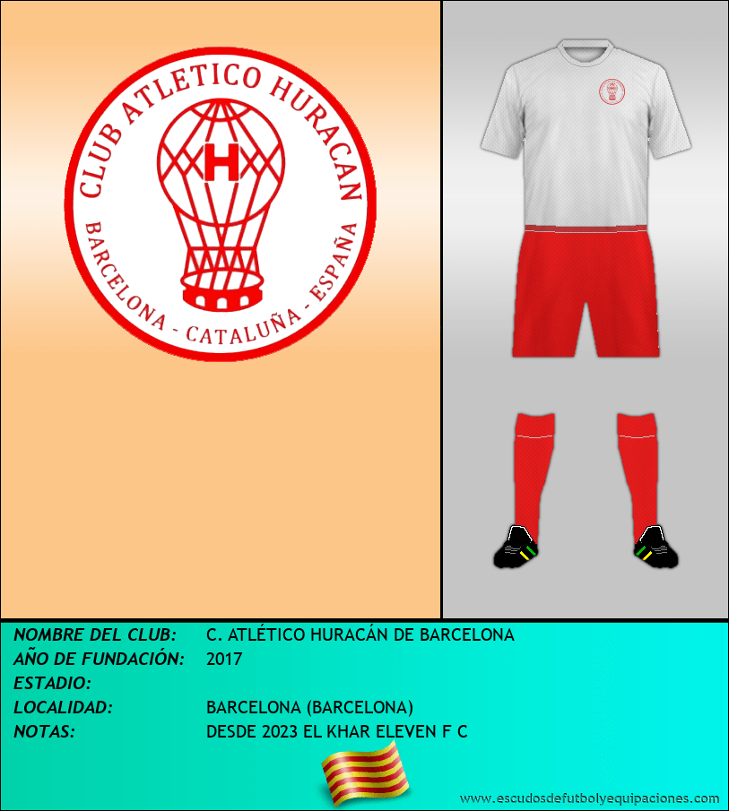 Escudo de C. ATLÉTICO HURACÁN DE BARCELONA