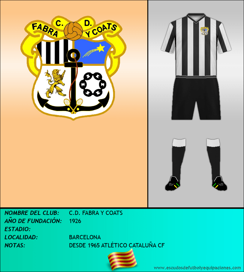 Escudo de C.D. FABRA Y COATS