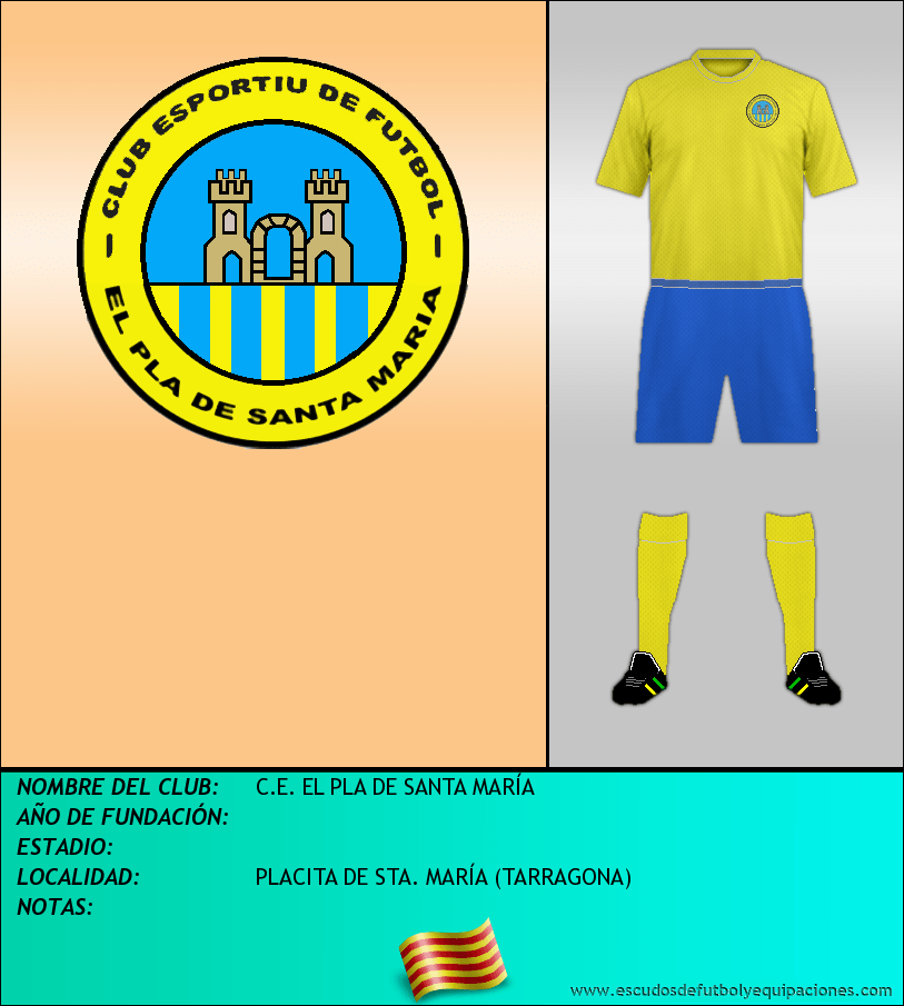 Escudo de C.E. EL PLA DE SANTA MARÍA