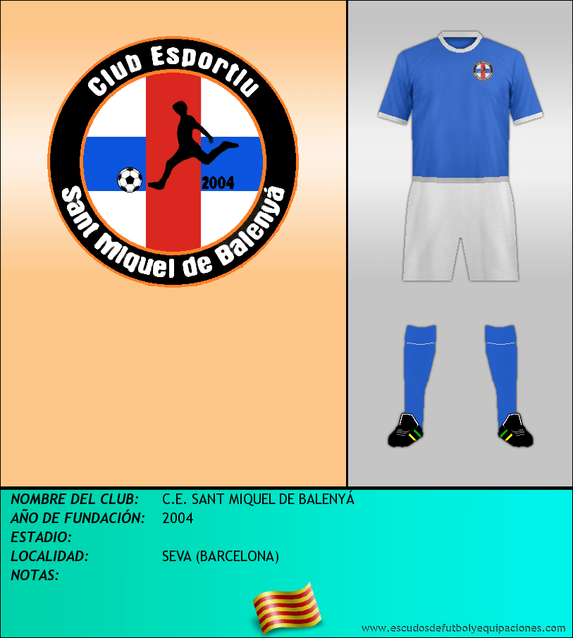 Escudo de C.E. SANT MIQUEL DE BALENYÁ