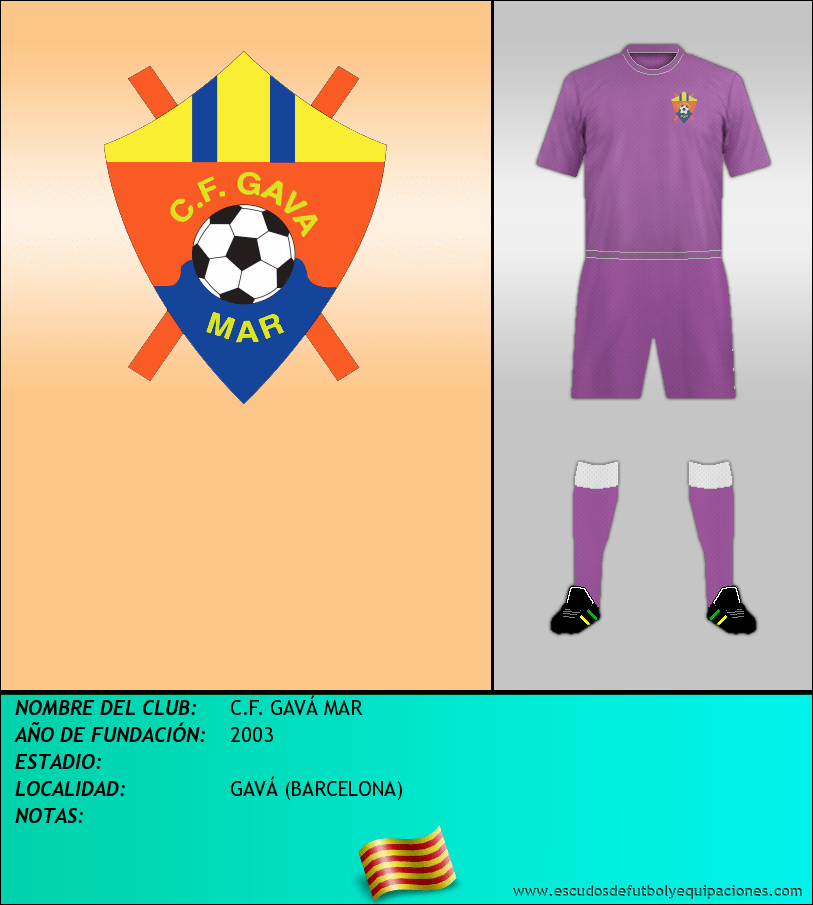 Escudo de C.F. GAVÁ MAR