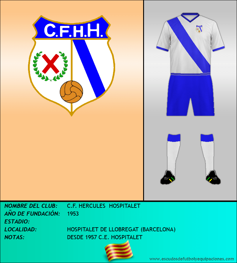 Escudo de C.F. HERCULES  HOSPITALET