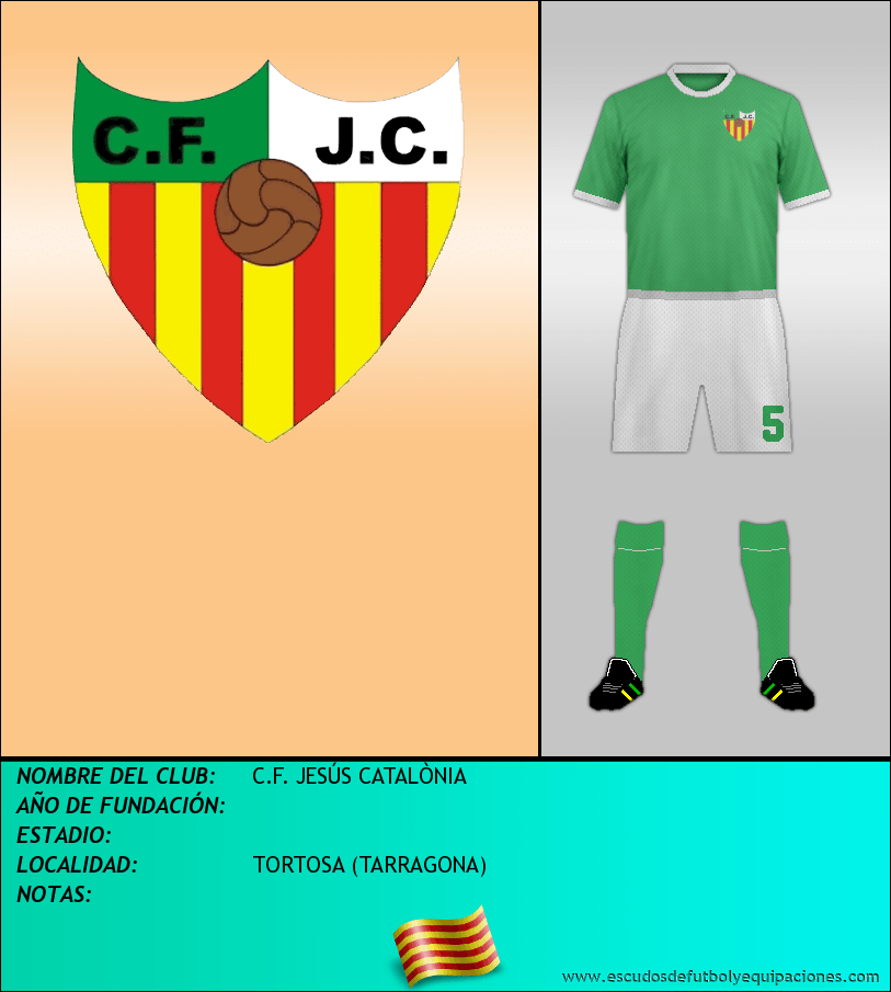 Escudo de C.F. JESÚS CATALÒNIA