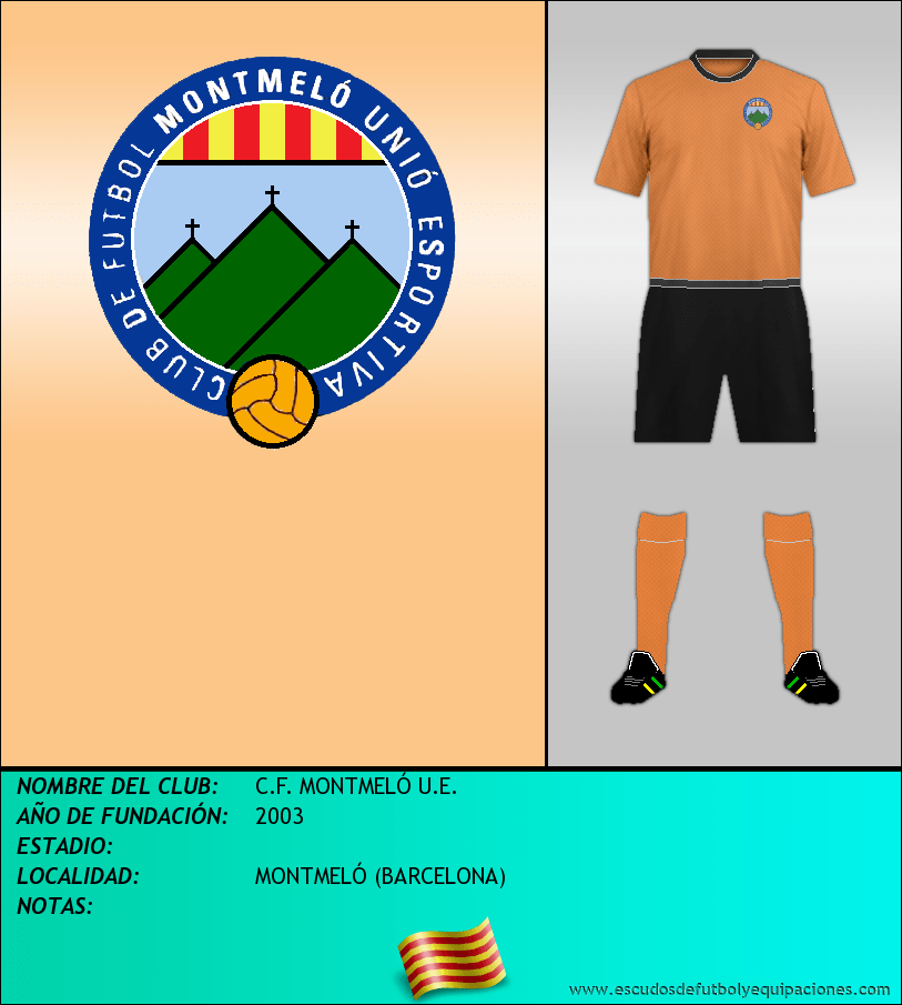 Escudo de C.F. MONTMELÓ U.E.