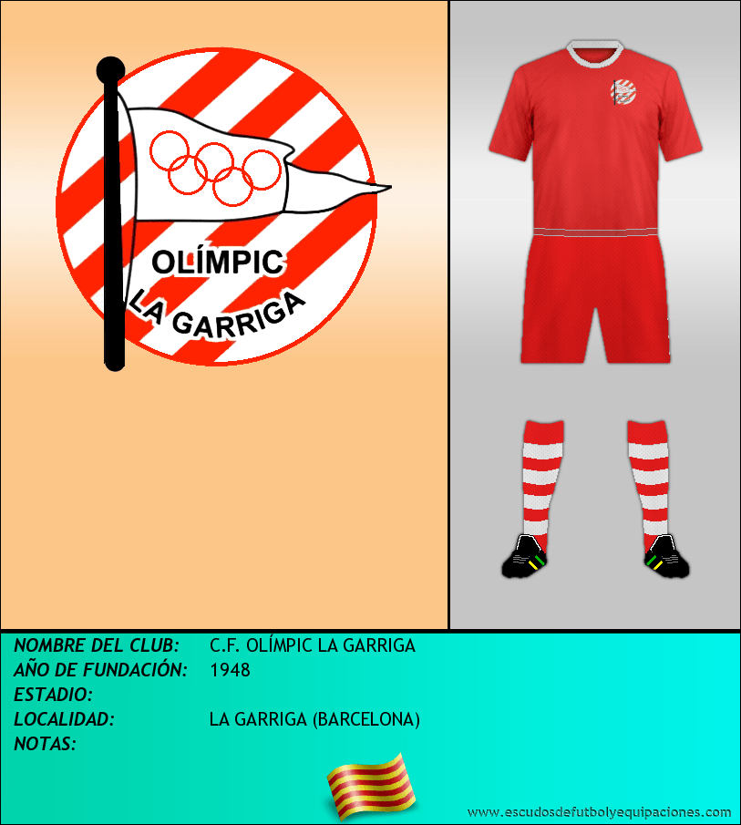 Escudo de C.F. OLÍMPIC LA GARRIGA