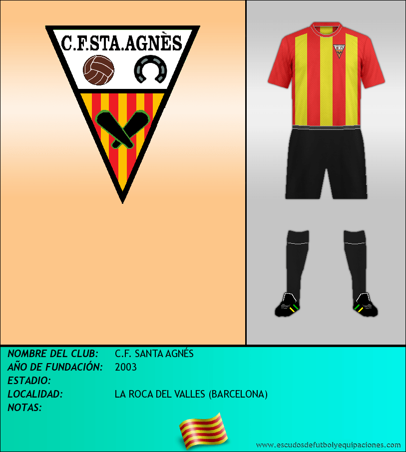 Escudo de C.F. SANTA AGNÉS