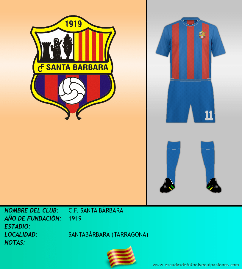 Escudo de C.F. SANTA BÁRBARA