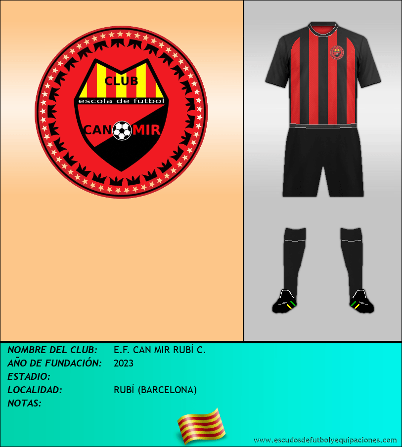 Escudo de E.F. CAN MIR RUBÍ C.