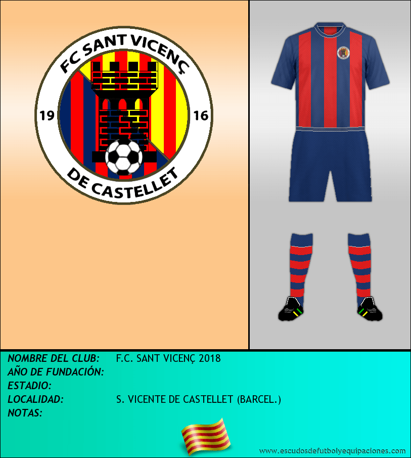 Escudo de F.C. SANT VICENÇ 2018
