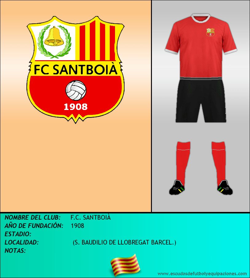 Escudo de F.C. SANTBOIÀ