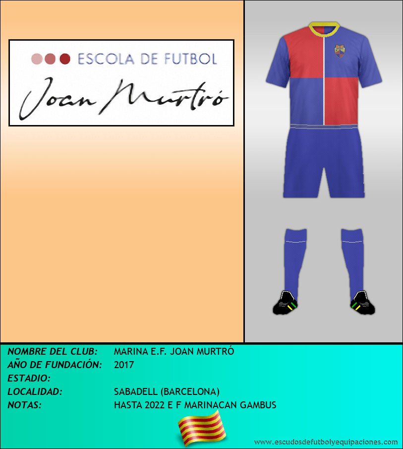 Escudo de MARINA E.F. JOAN MURTRÓ