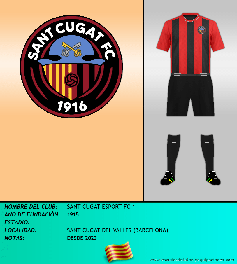 Escudo de SANT CUGAT ESPORT FC-1