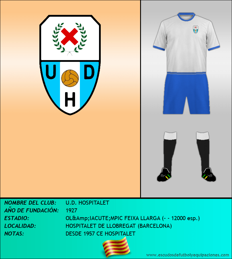 Escudo de U.D. HOSPITALET