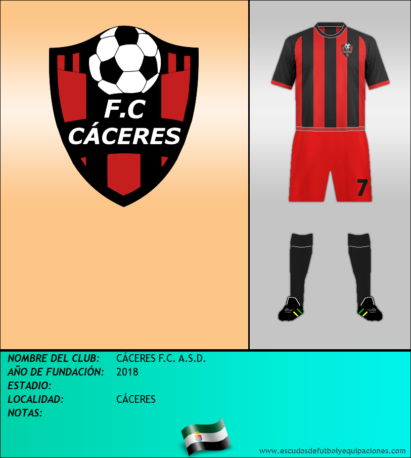 Escudo de CÁCERES F.C. A.S.D.
