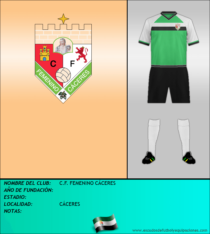 Escudo de C.F. FEMENINO CÁCERES