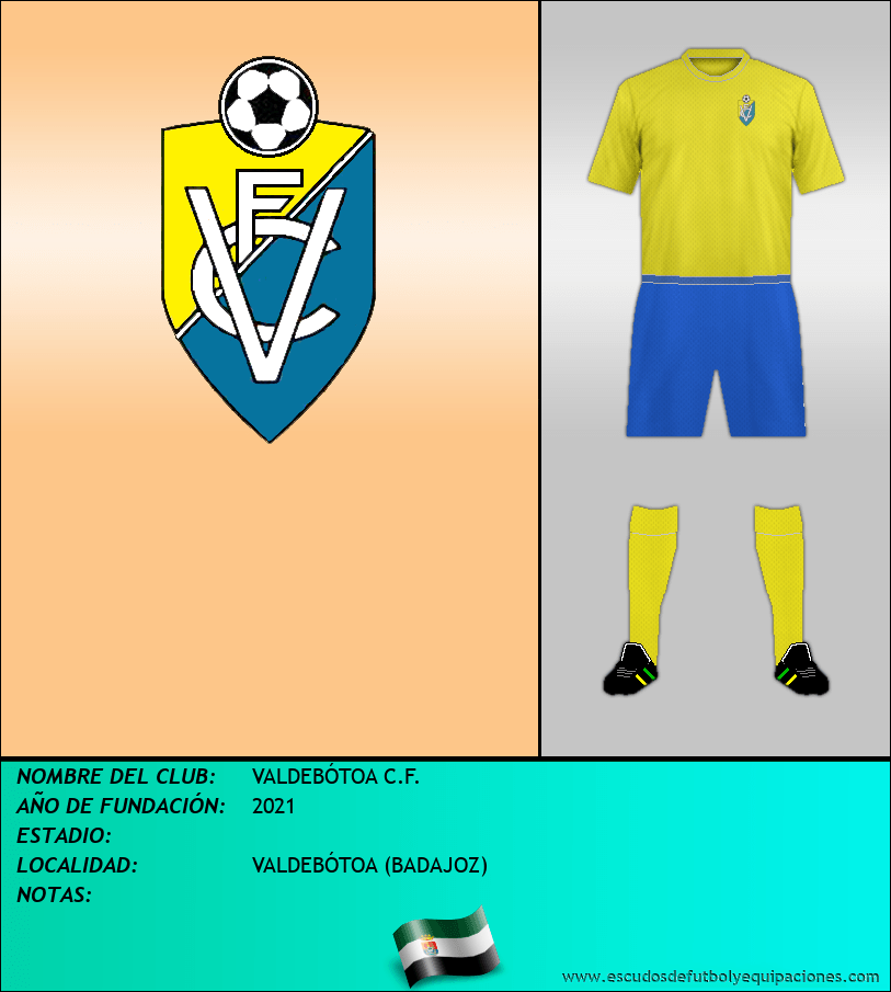 Escudo de VALDEBÓTOA C.F.