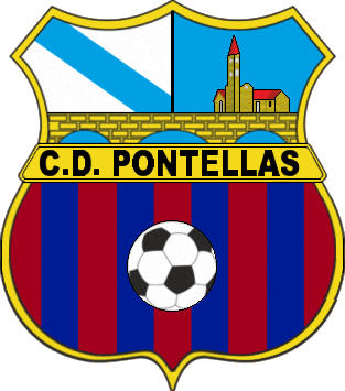 Escudo de C.D. PONTELLAS (GALICIA)