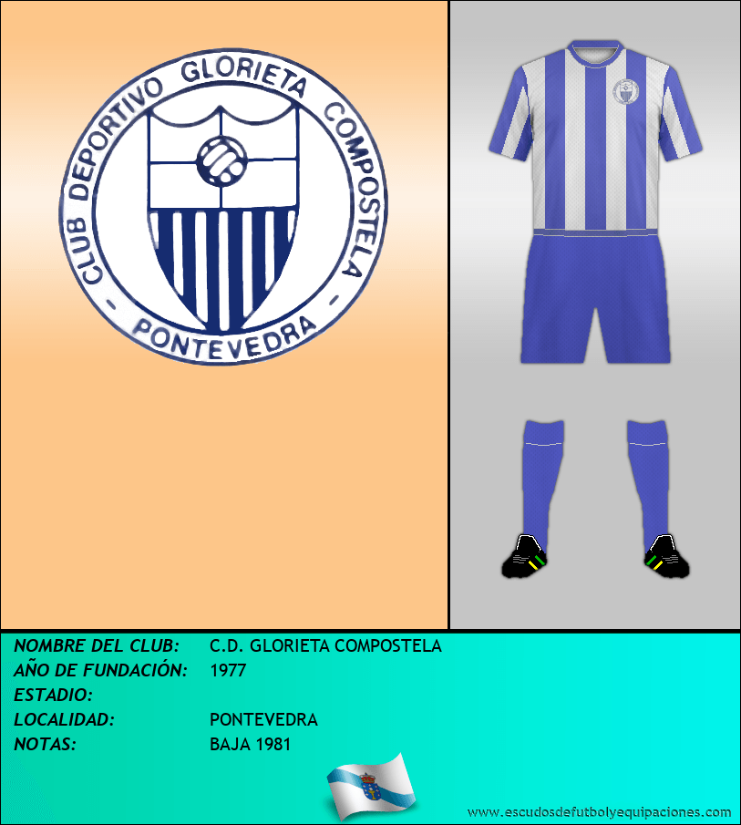 Escudo de C.D. GLORIETA COMPOSTELA