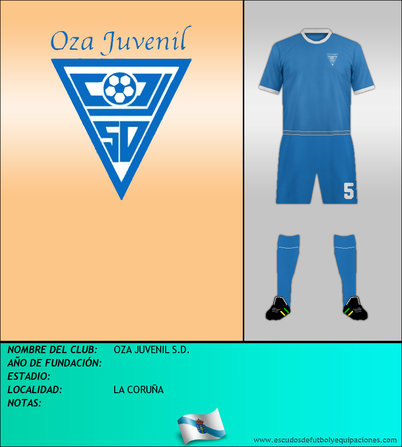 Escudo de OZA JUVENIL S.D.