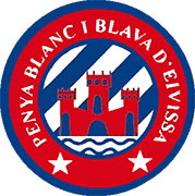 Escudo de PENYA BLANC I BLAVA D'EIVISSA-min