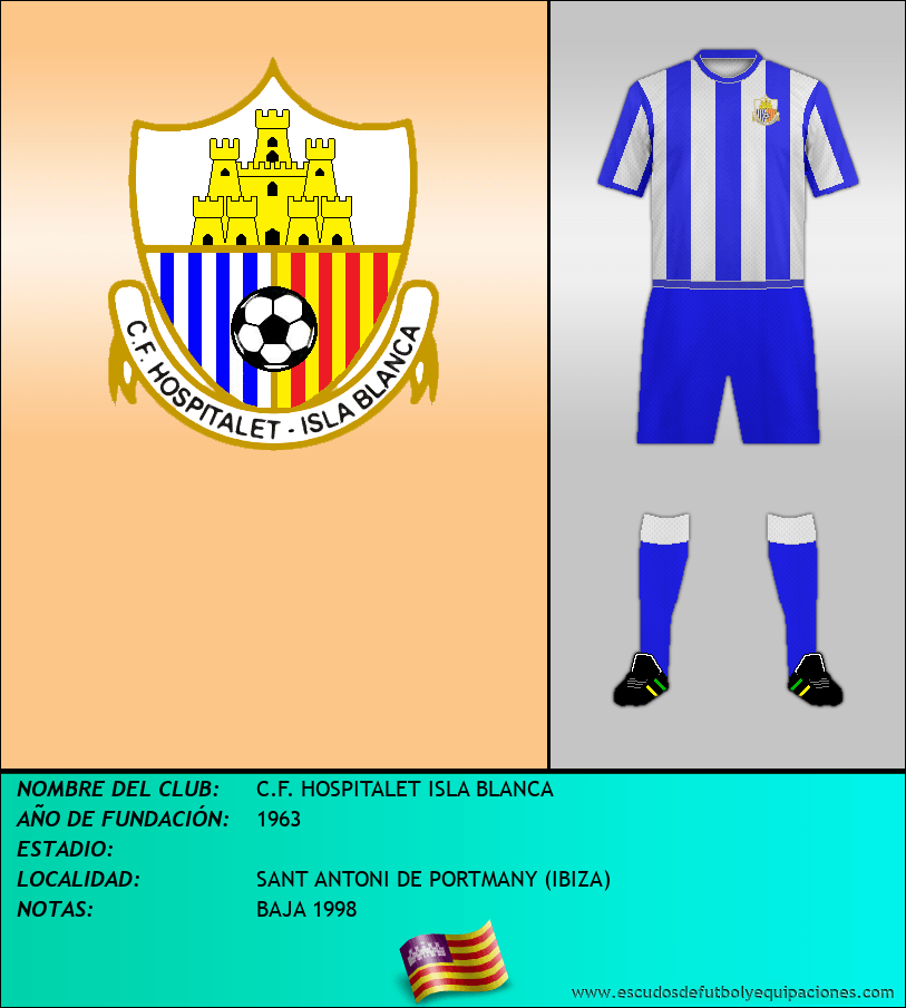 Escudo de C.F. HOSPITALET ISLA BLANCA