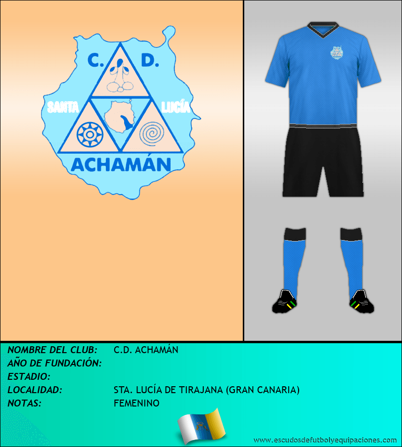 Escudo de C.D. ACHAMÁN
