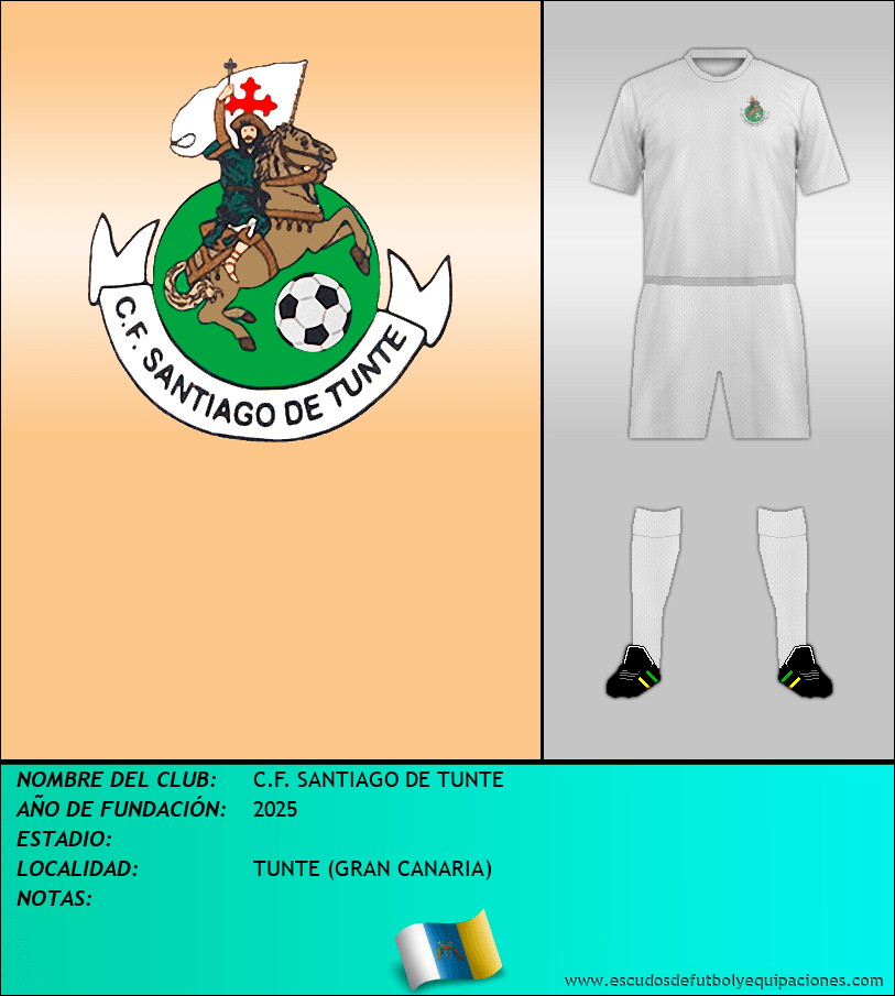 Escudo de C.F. SANTIAGO DE TUNTE