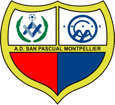 Escudo de A.D. SAN PASCUAL MONTPELLIER (MADRID)