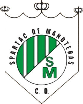 Escudo de C.D. SPARTAC DE MANOTERAS (MADRID)