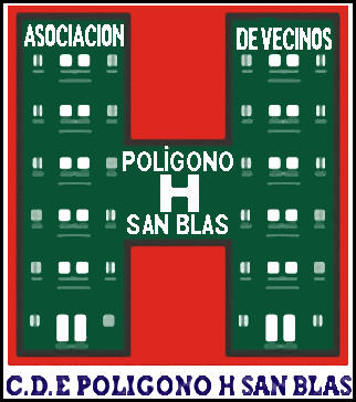 Escudo de C.D.E. POLIGONO H SAN BLAS (MADRID)