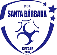 Escudo de C.D. SANTA BÁRBARA GETAFE-min