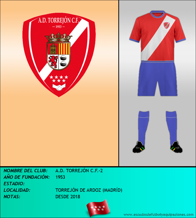 Escudo de A.D. TORREJÓN C.F.-2