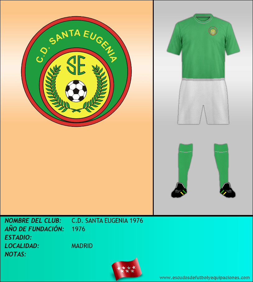 Escudo de C.D. SANTA EUGENIA 1976