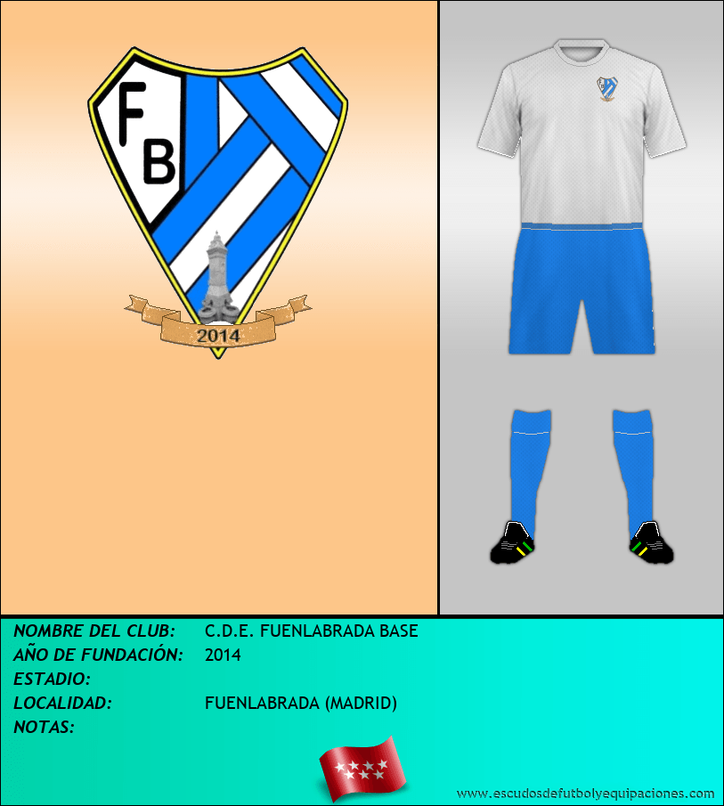 Escudo de C.D.E. FUENLABRADA BASE