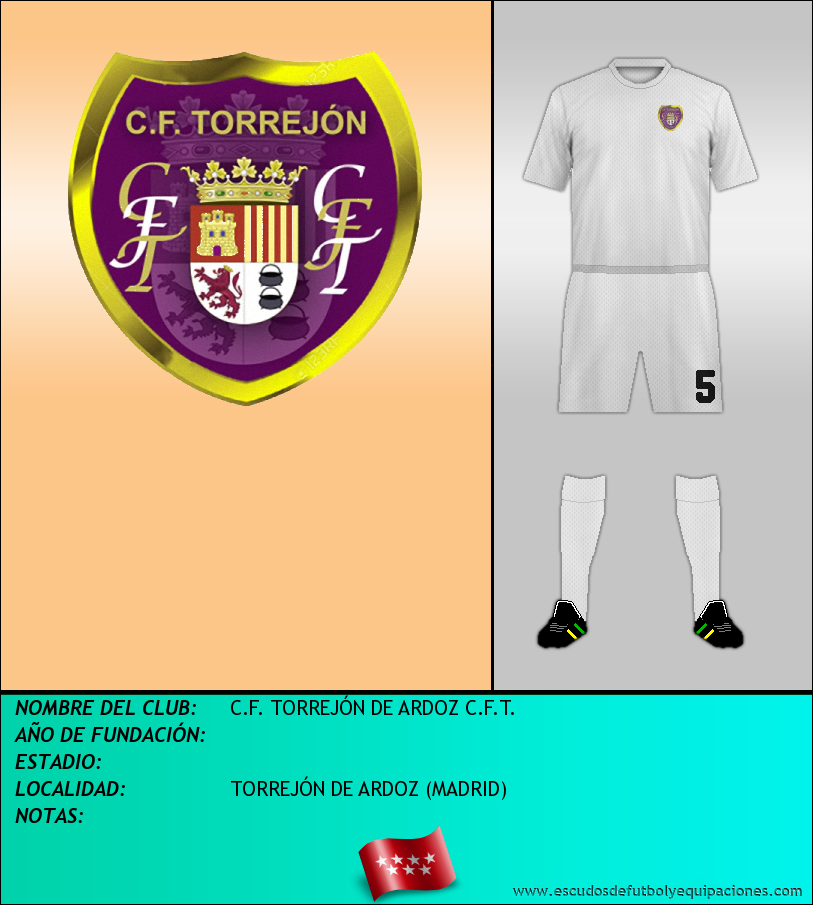 Escudo de C.F. TORREJÓN DE ARDOZ C.F.T.