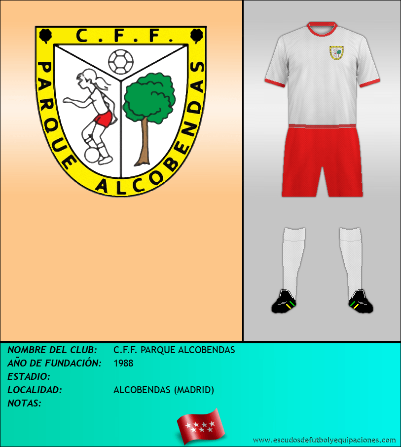 Escudo de C.F.F. PARQUE ALCOBENDAS