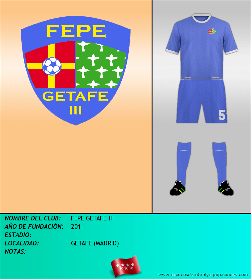 Escudo de FEPE GETAFE III