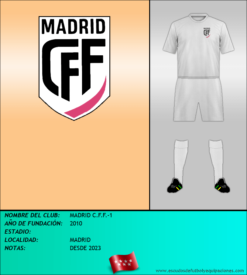 Escudo de MADRID C.F.F.-1