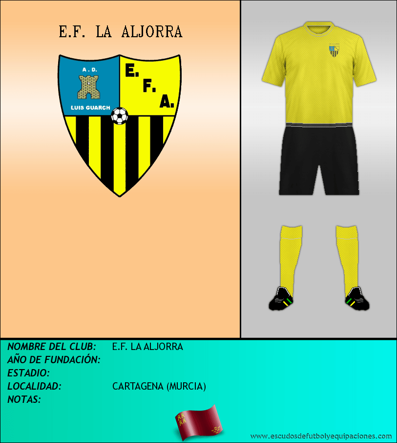 Escudo de E.F. LA ALJORRA