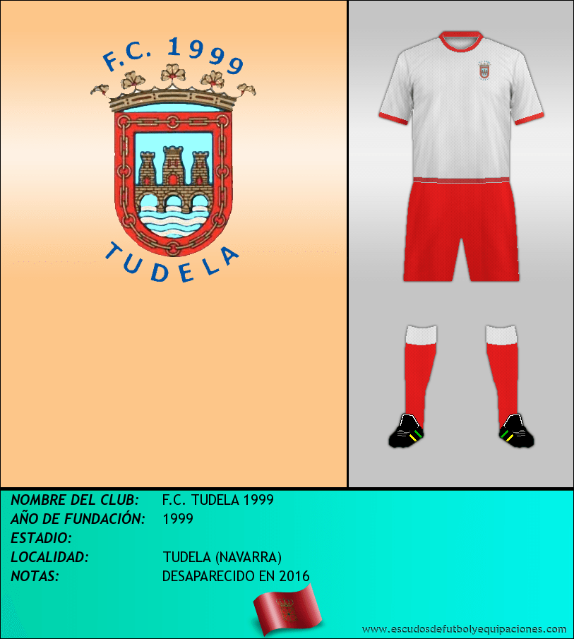 Escudo de F.C. TUDELA 1999