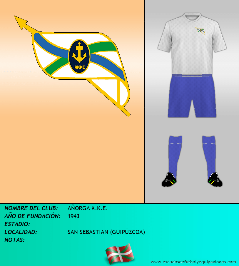 Escudo de AÑORGA K.K.E.