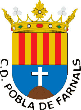 Escudo de C.D. POBLA DE FARNALS (VALENCIA)
