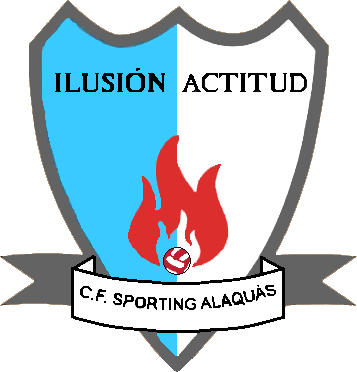 Escudo de C.F. SPORTING ALAQUÀS (VALENCIA)