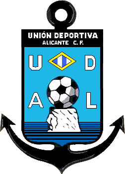 Escudo de C.F. U.D. DE ALICANTE (VALENCIA)