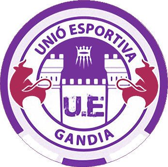 Escudo de C.F. U.E. GANDIA (VALENCIA)