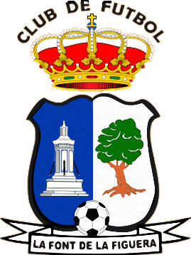 Escudo de LA FONT DE LA FIGUERA C.F. (VALENCIA)