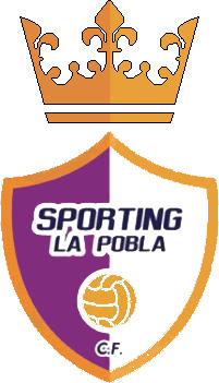 Escudo de SPORTING LA POBLA C.F. (VALENCIA)