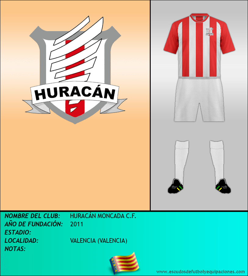 Escudo de HURACÁN MONCADA C.F.